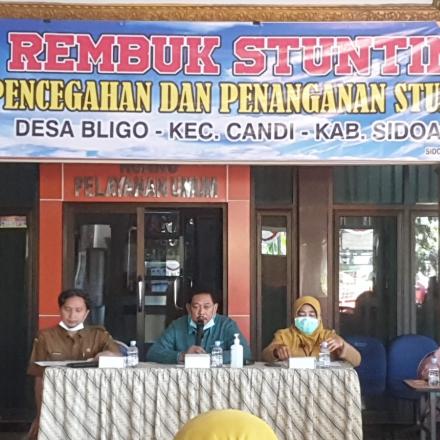 REMBUK DESA STUNTING (RDS) DESA BLIGO KEC. CANDI KAB. SIDOARJO